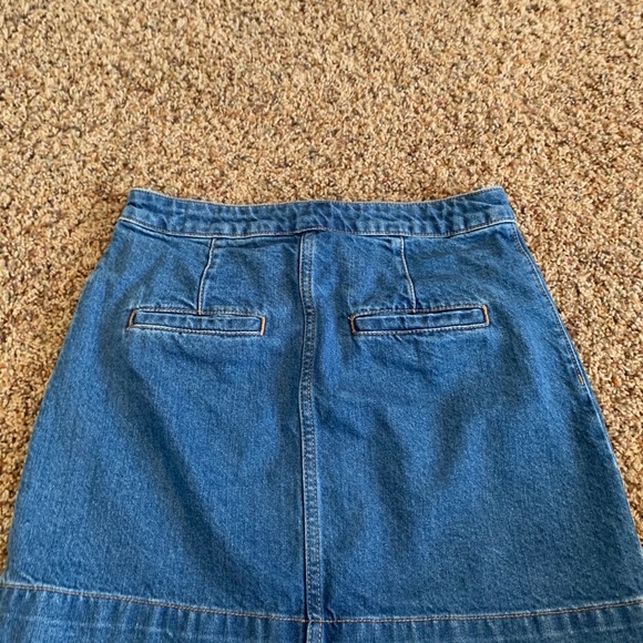 Free people denim skirt - Picture 3 of 4